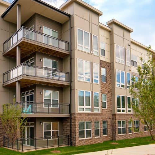 Take in blue skies from our spacious balconies.