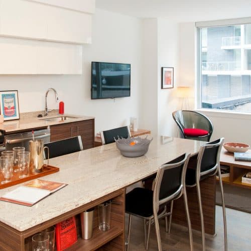 Open living spaces filled with natural light.