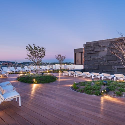 When the sun sets, the party begins.