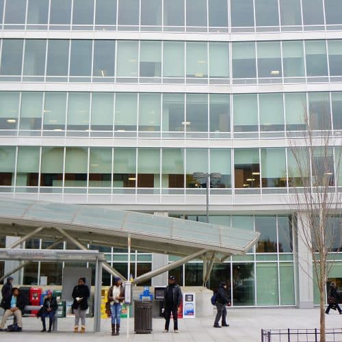 Easy access to the Metro.