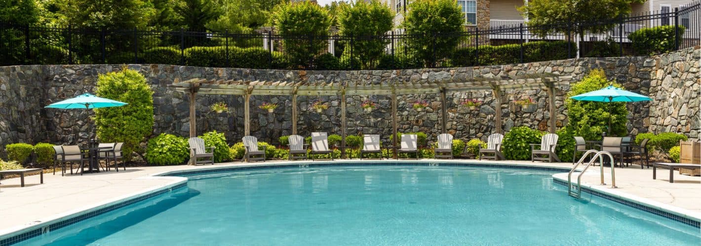 Chesapeake Ridge : When it gets warm, the pool is the perfect place to get cool.