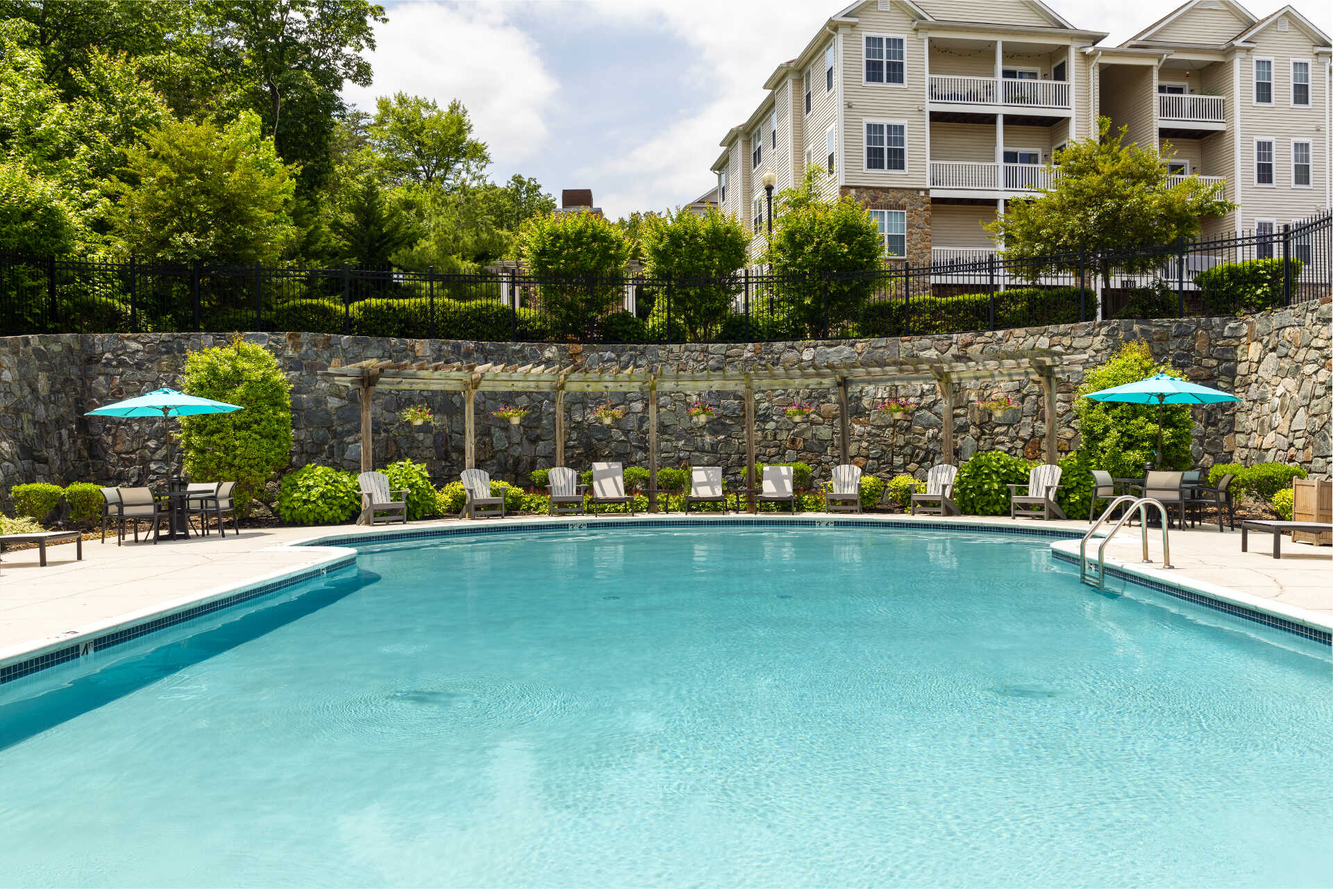 Chesapeake Ridge : When it gets warm, the pool is the perfect place to get cool.