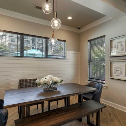 Enjoy socializing with neighbors in our sprawling lounge.