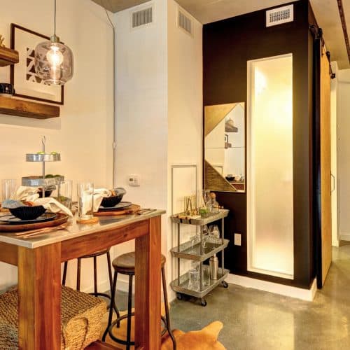 Room for guests at your next potluck