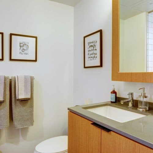 Start your day in a spa-inspired bathroom