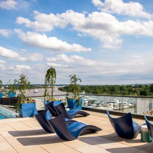 Relax in style by the pool