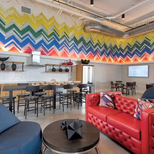 Meet friends and neighbors in the clubroom