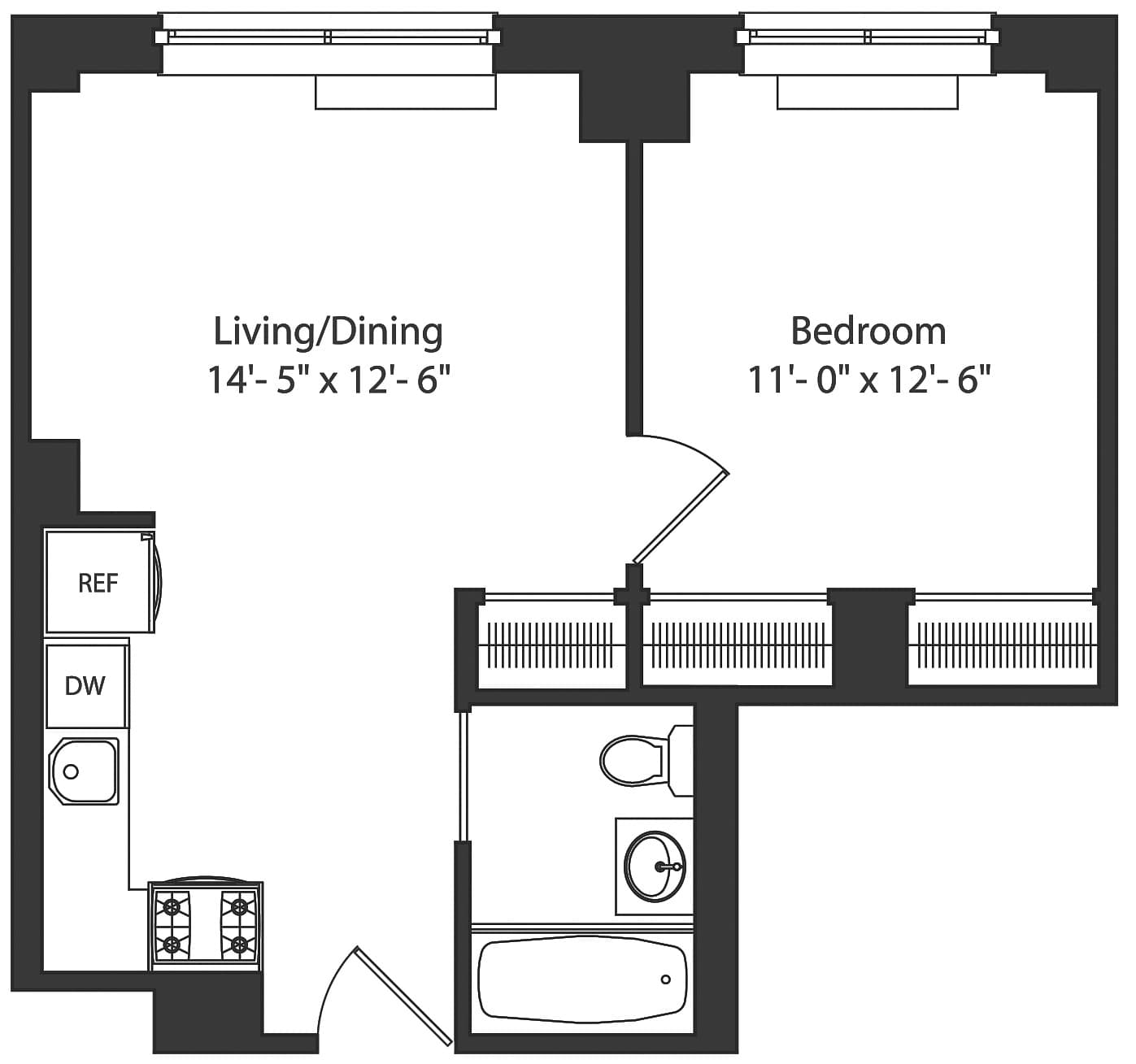 View The Addison Apartment Floor Plans Studios 1 2 3 