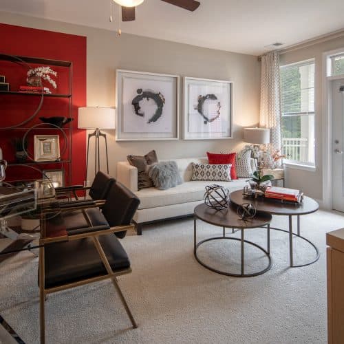 Your sanctuary is spacious with natural light