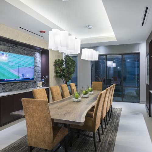 Resident dining room