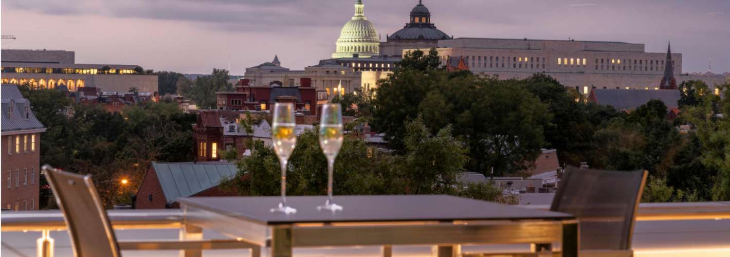 The Residences at Eastern Market : Unparalleled views at all hours.