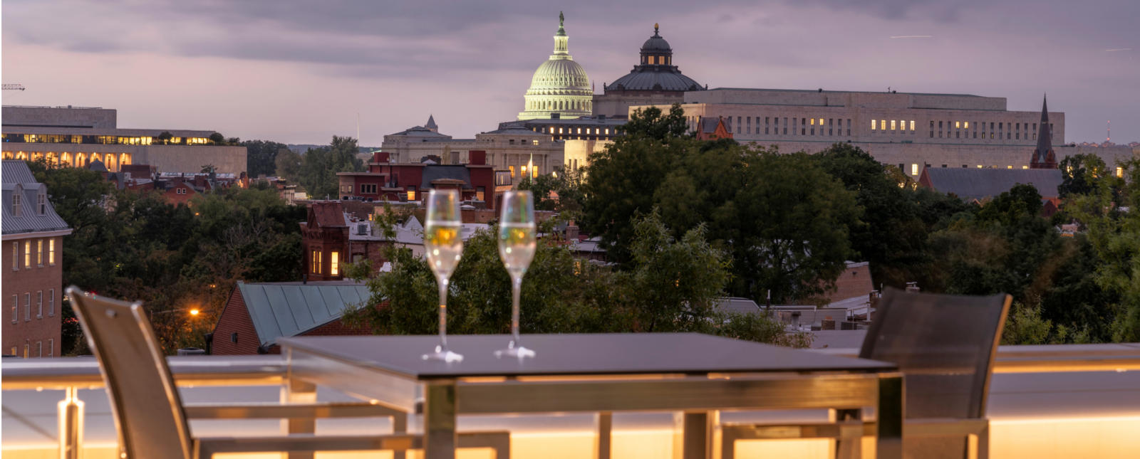 The Residences at Eastern Market : Unparalleled views at all hours.