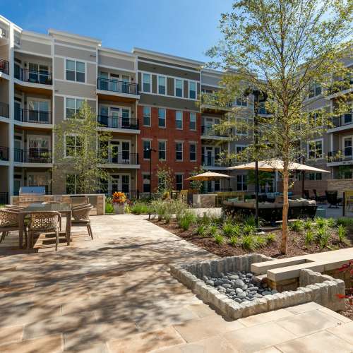 Courtyard Lounge Area