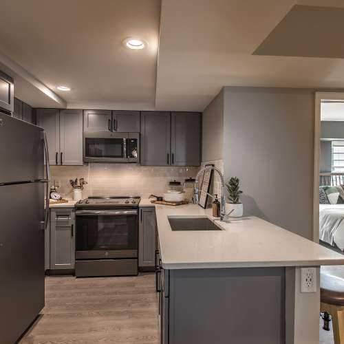 Cambridge Park Apartments : Kitchen