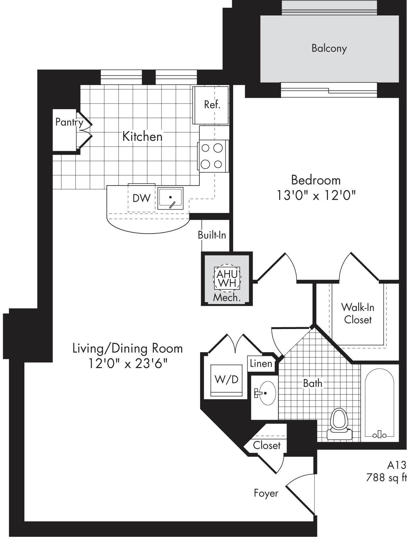 View Spinnaker Bay at Harbor East Apartment Floor Plans