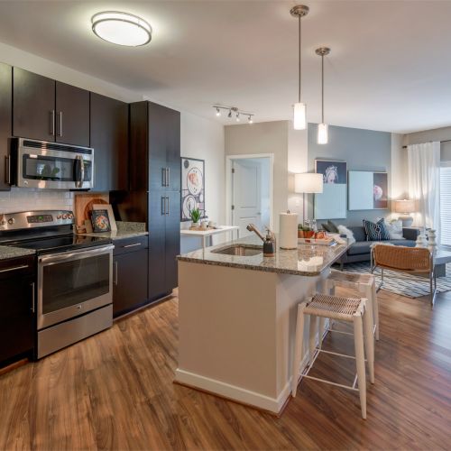 Open floor plans perfect for entertaining friends and family