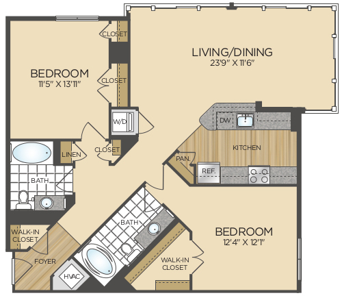 View 909 Apartment Floor Plans Studios, 1, 2, 3