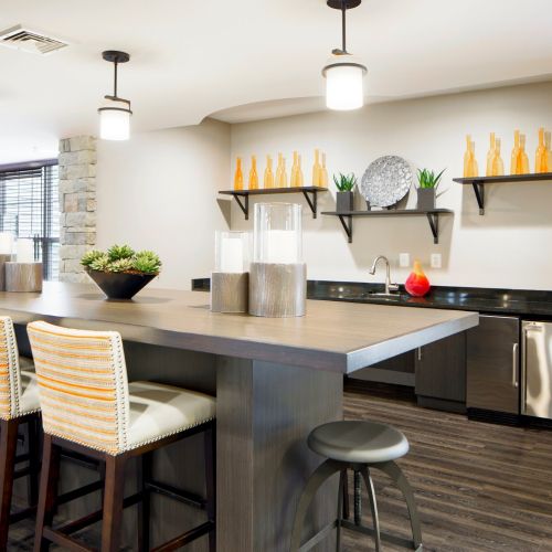 Community kitchen perfect for entertaining 