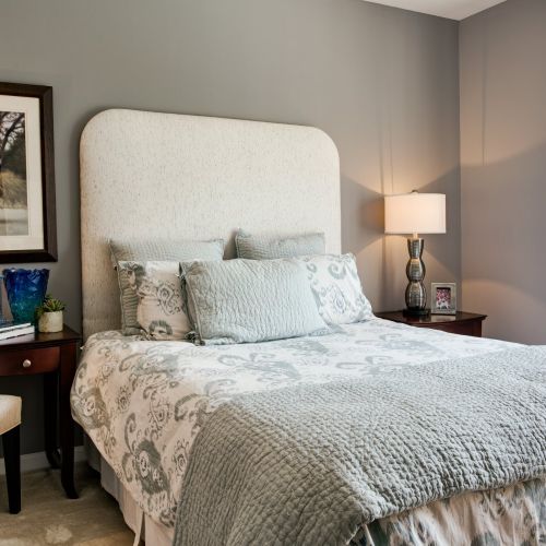 Wake up with the sun in this bright room