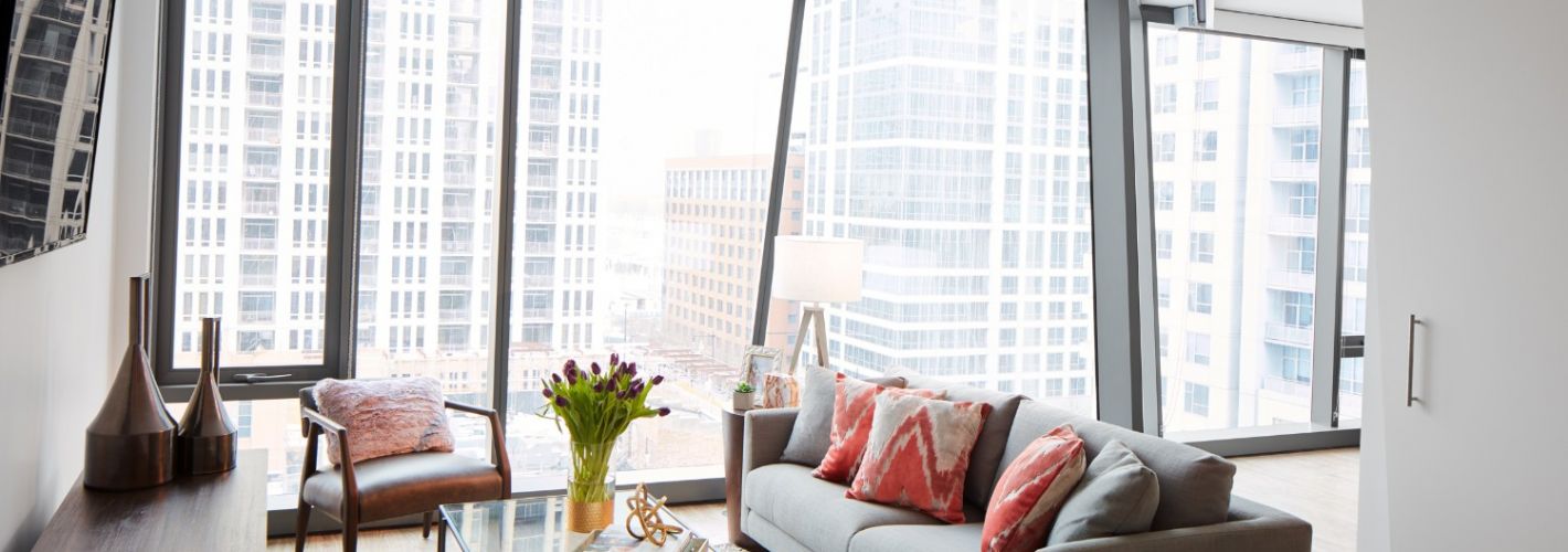 The Paragon Chicago : Living Room