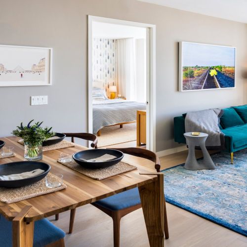 Dining and Living room