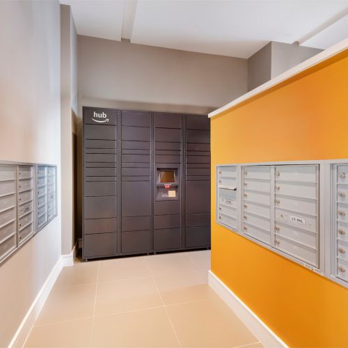 Never miss a package with our convenient Amazon Hub locker service.