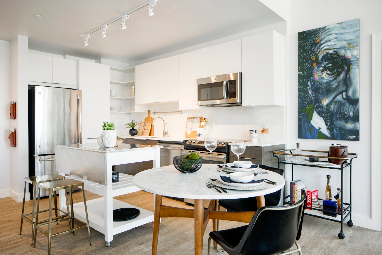 Dalian on the Park : Kitchen