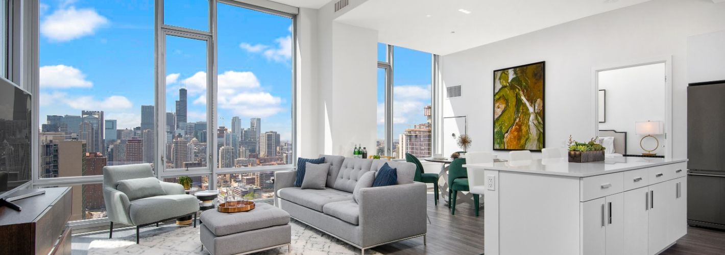 The Sinclair : Penthouse Living Room