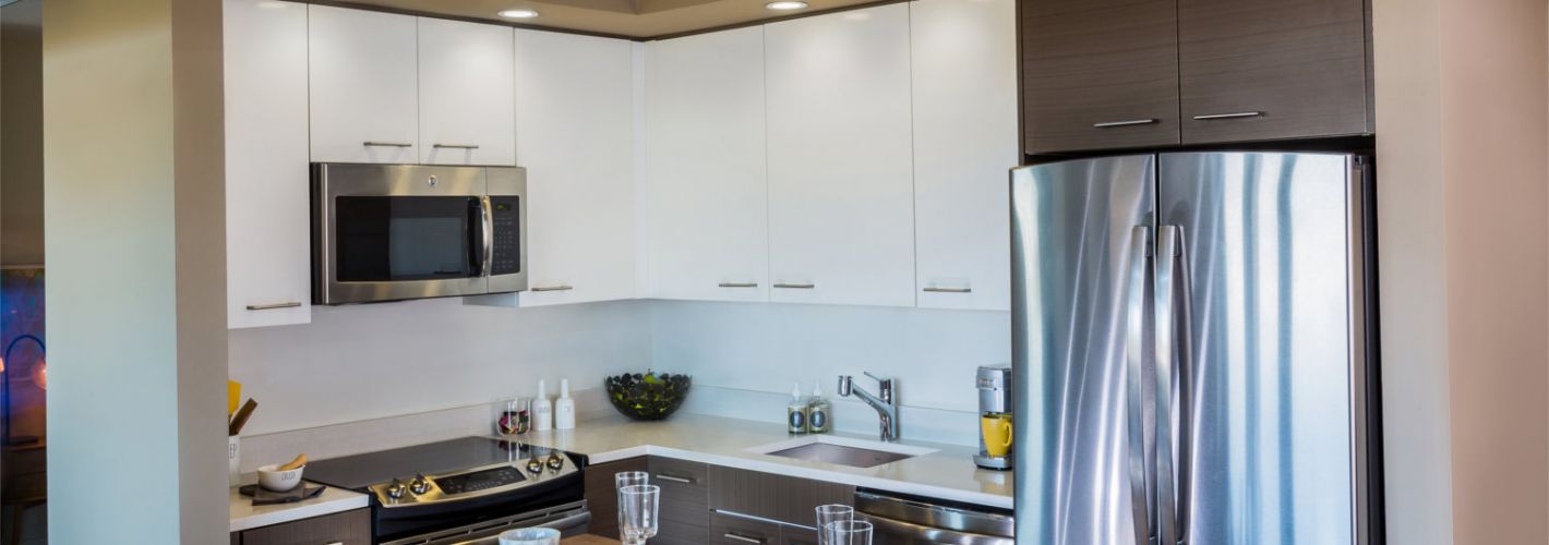 The View Ballston : Model Kitchen