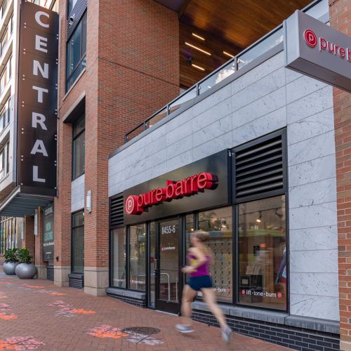 Enjoy fitness-focused on-site retail