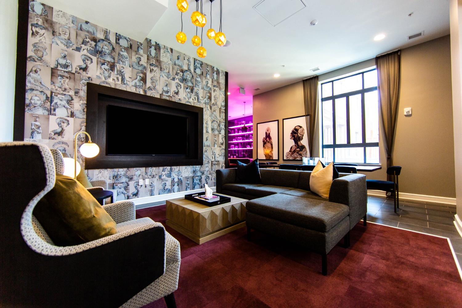 âme at Meridian Hill : Resident Lounge