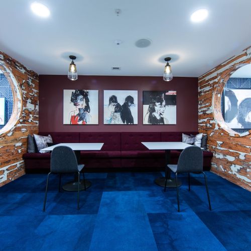 Café inspired study nooks