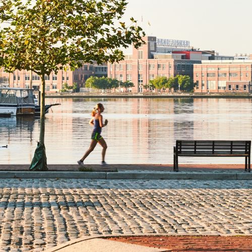 Harbor East Women Running