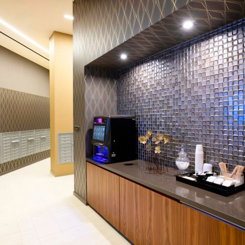 Coffee as you come and go