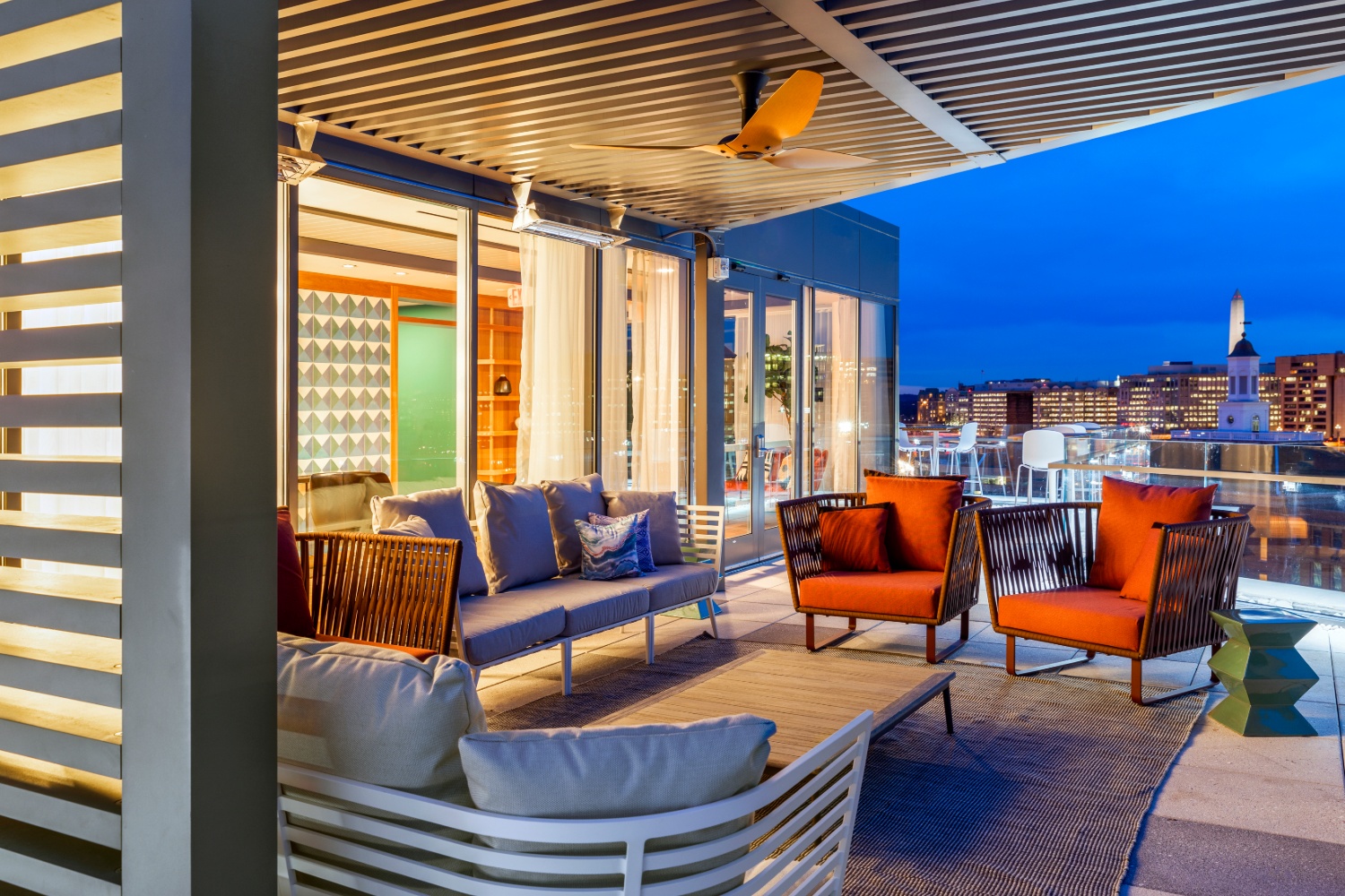 The Banks : Rooftop entertainming space with amazing views.