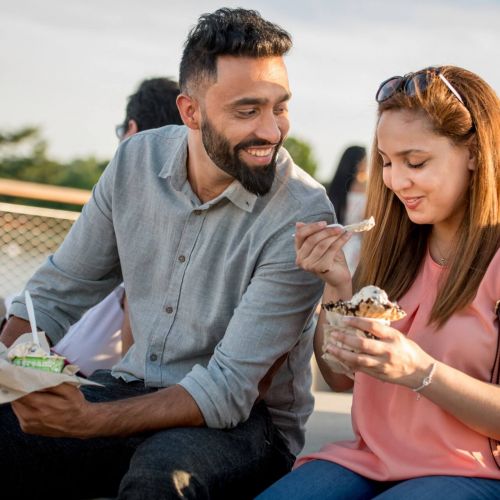 Find your indulgence, be it books or boutiques or desserts, at one of the local shops nearby.