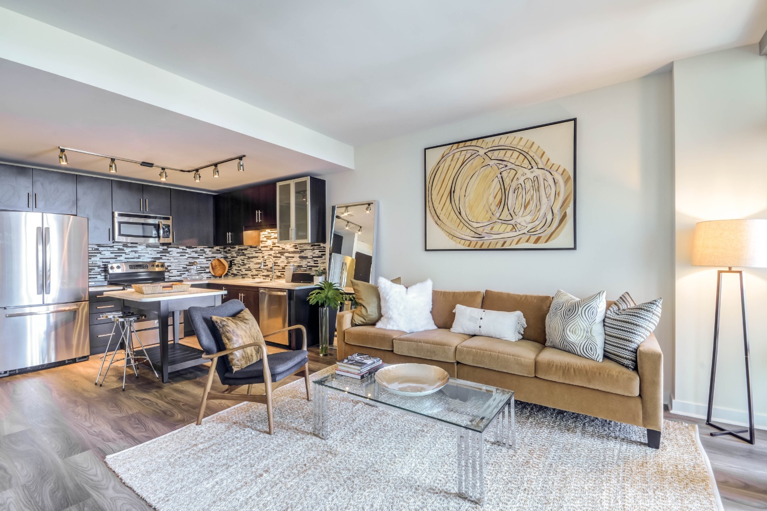 Elevation at Washington Gateway : Living Room