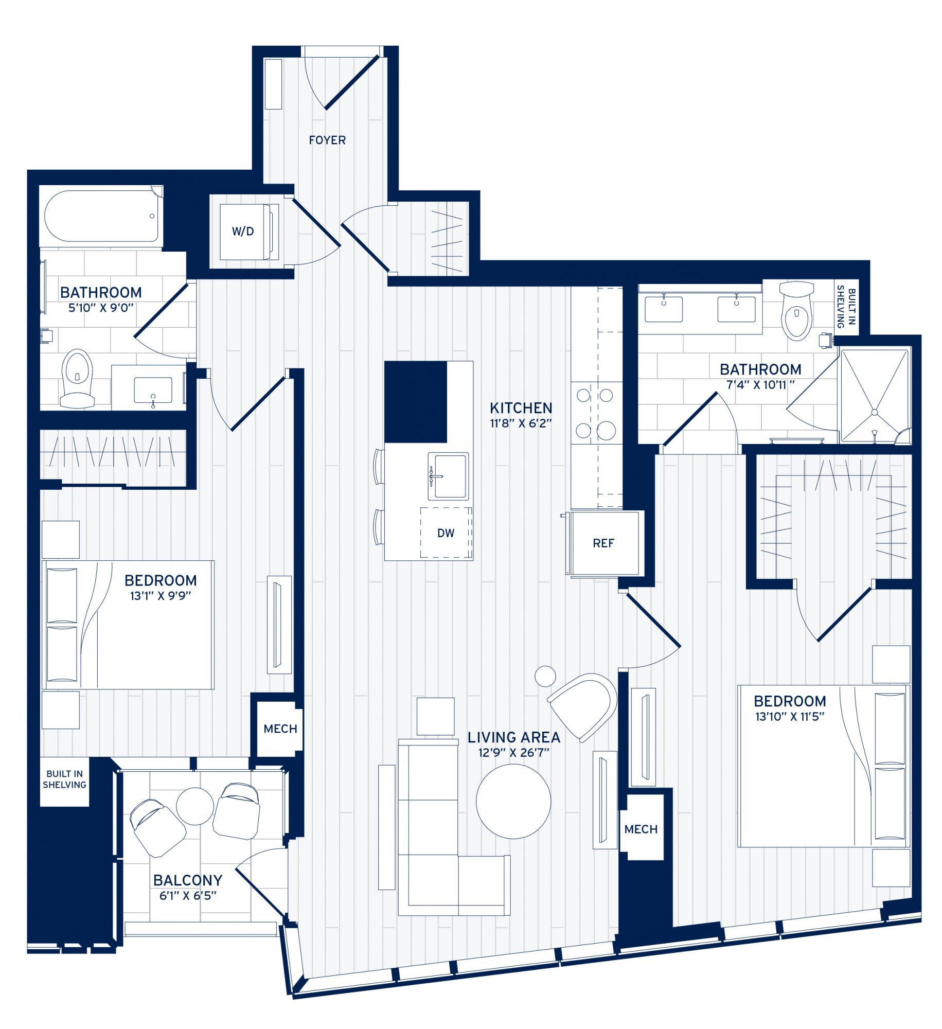 View Hub50house Apartment Floor Plans Studios 1 2 3 Bedrooms Bozzuto View Hub50house Apartment Floor Plans Studios 1 2 3 Bedrooms Bozzuto