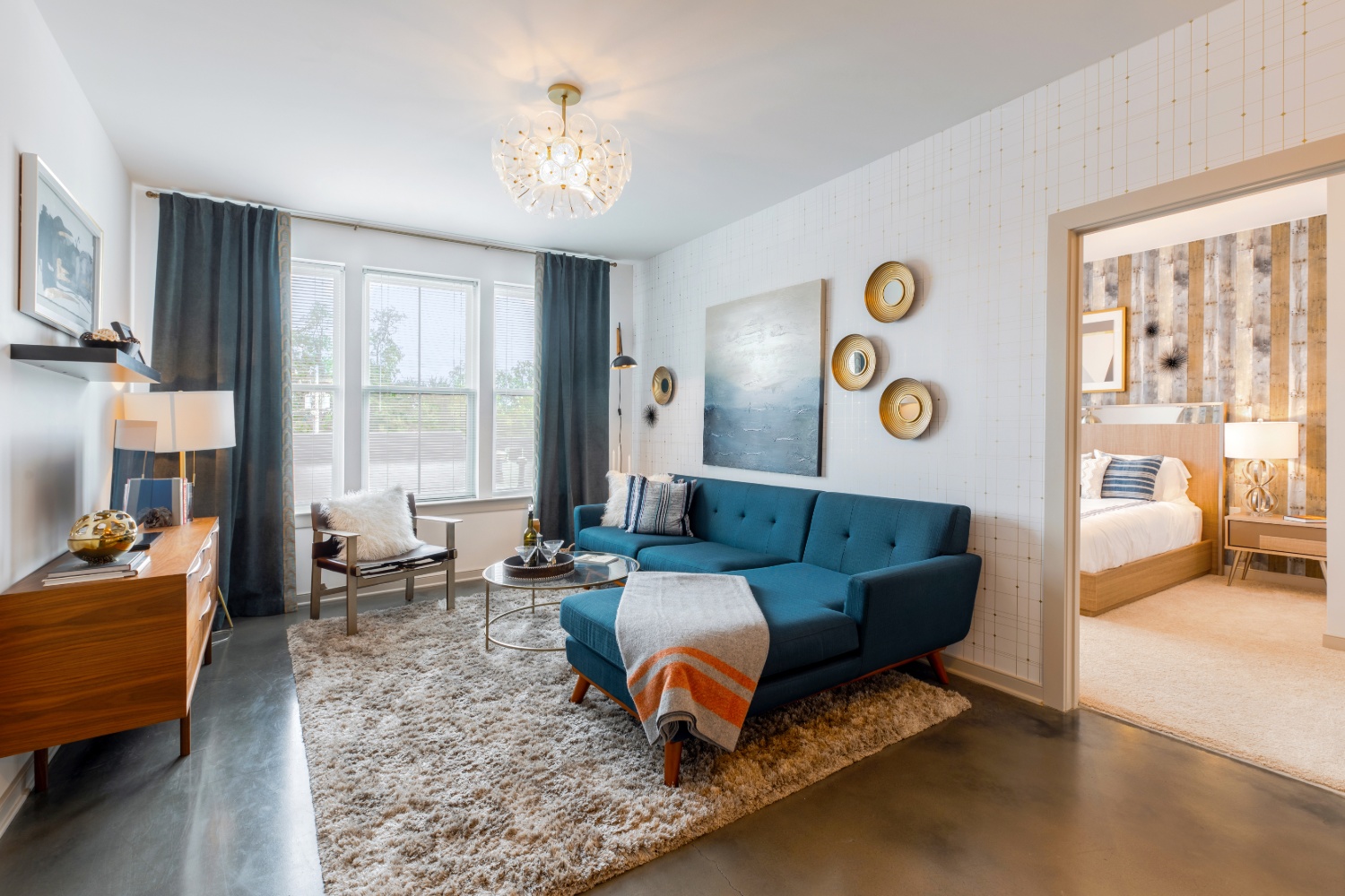 Chestnut Square : Living Room