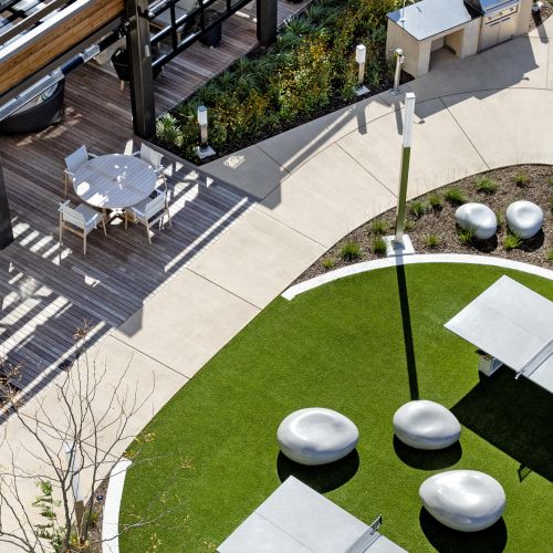 Ping Pong Terrace Aerial View