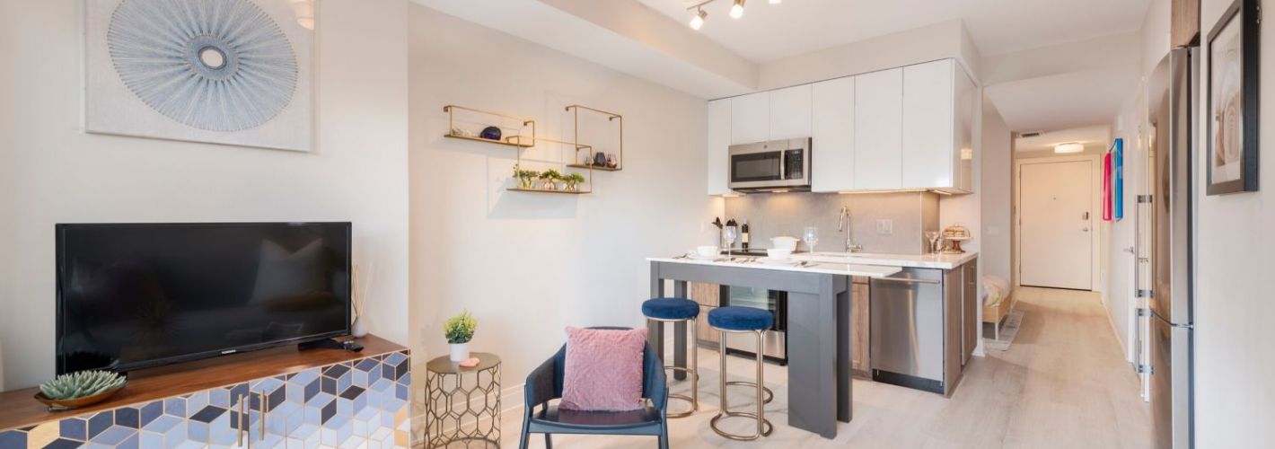 i5 Union Market : Living Room KItchen