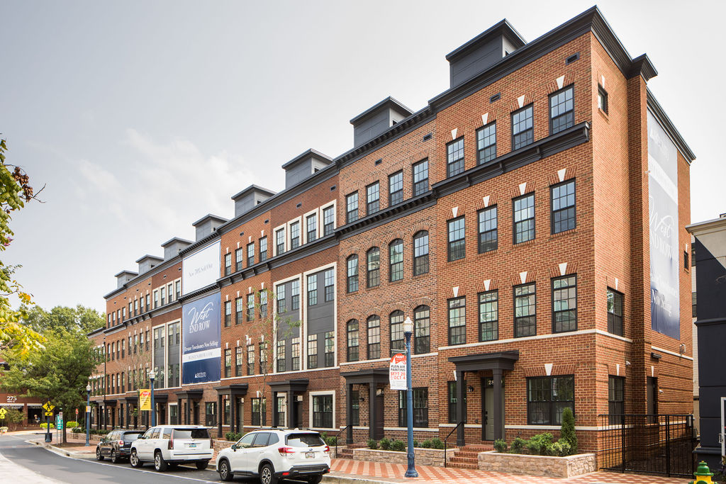 West End Row townhomes in Annapolis, MD