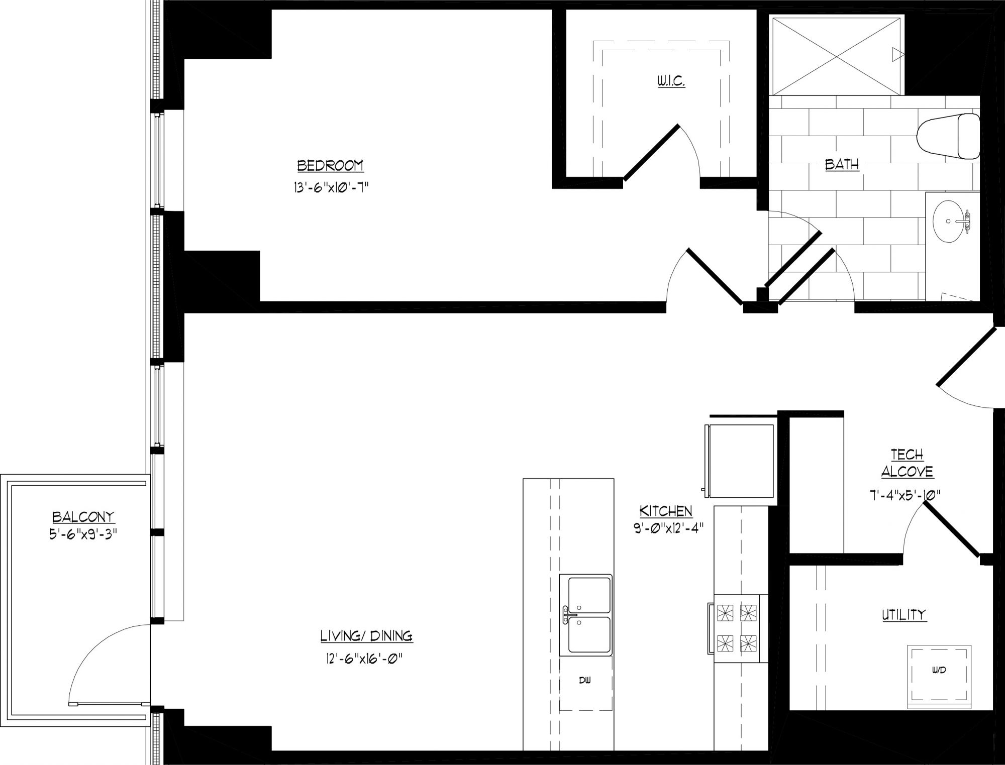 View Parc Huron Apartment Floor Plans Studios, 1, 2, 3