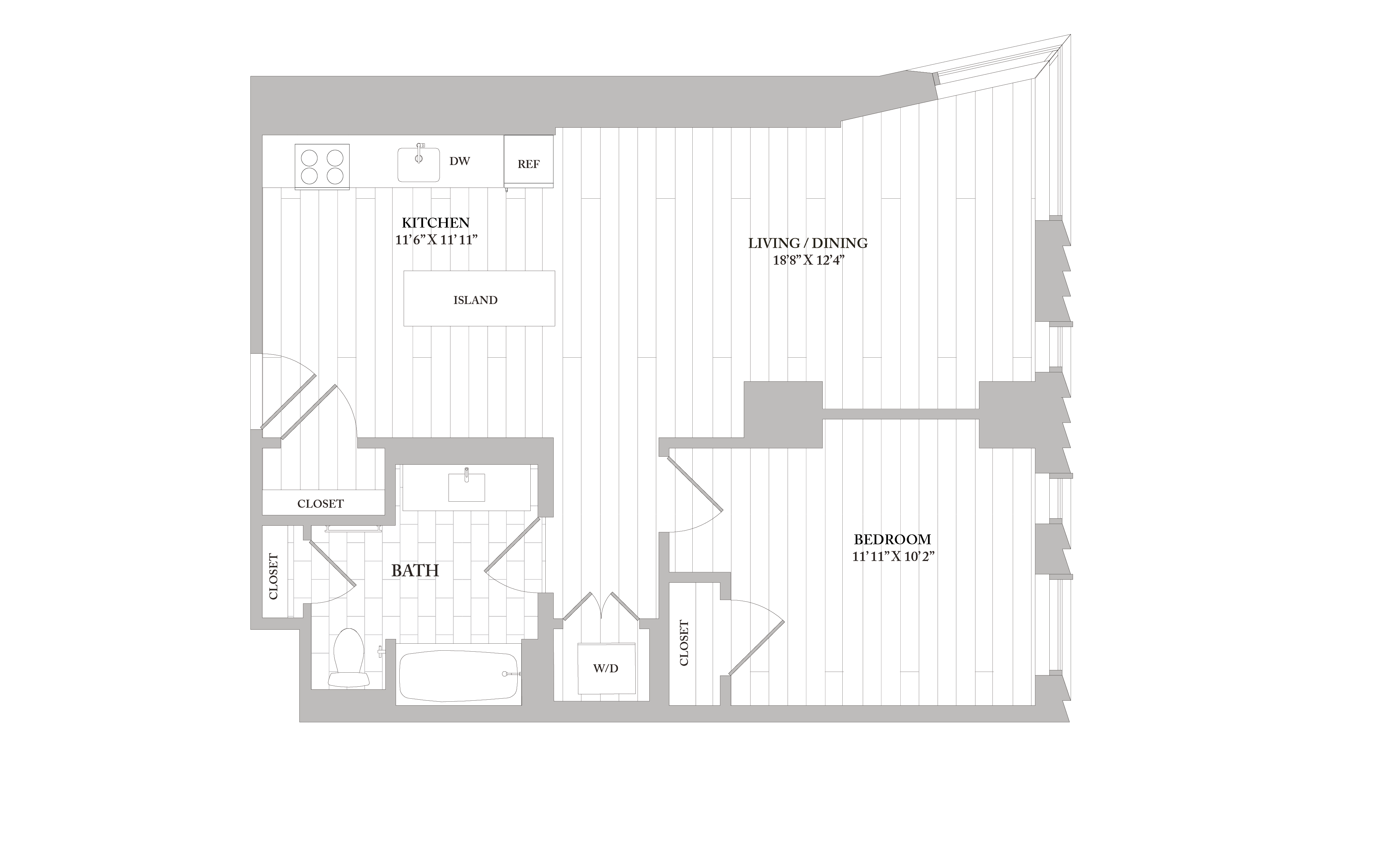 View The Sudbury Apartment Floor Plans Studios, 1, 2, 3