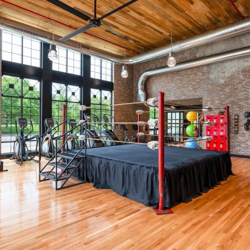 Oversized windows for natural light at every point.