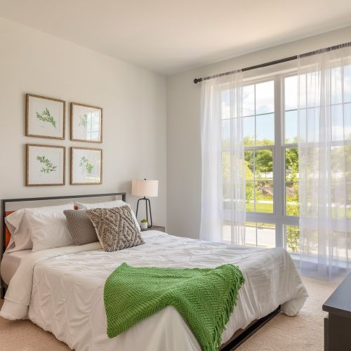 Large windows for natural light in every room.