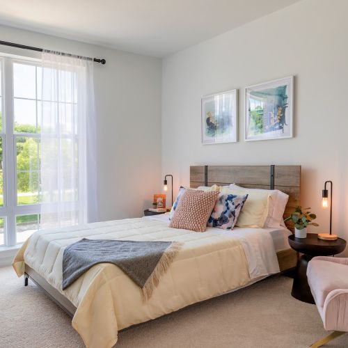 Impeccable views from your bedroom.