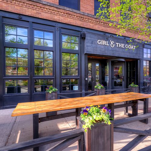 Neighborhood Girl and the Goat