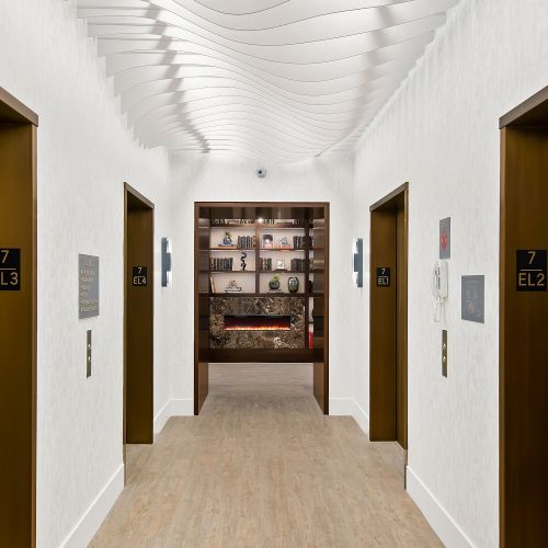 Interior Amenities Corridor