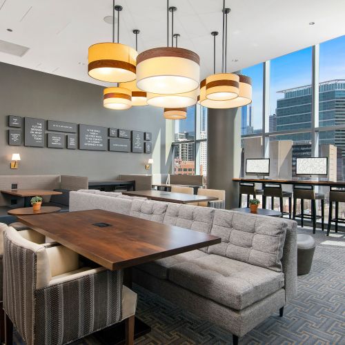 Interior Amenities Coworking Space